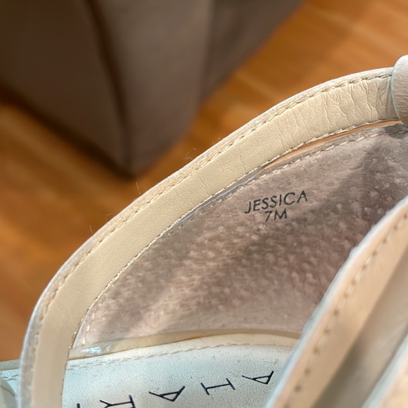 Tahari Jessica ankle strap flats - Picture 3 of 4